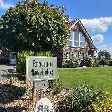 Ferienwohnung Haus Moorblick Mit Garten In Kanallage Wiesmoor Eksteriør billede