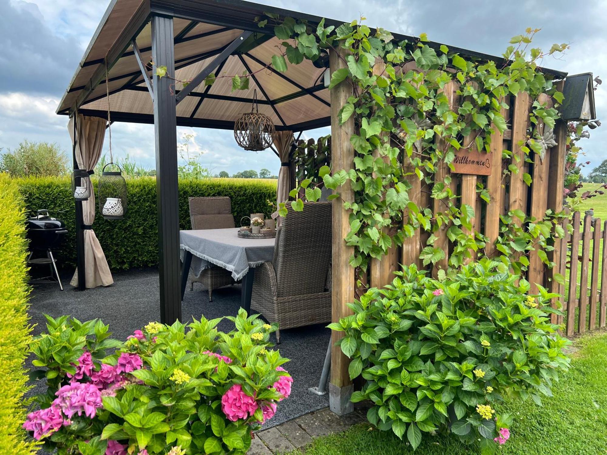 Ferienwohnung Haus Moorblick Mit Garten In Kanallage Wiesmoor Eksteriør billede